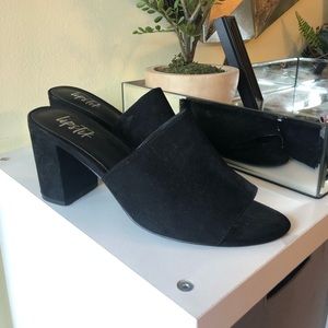 Black Mule Heels